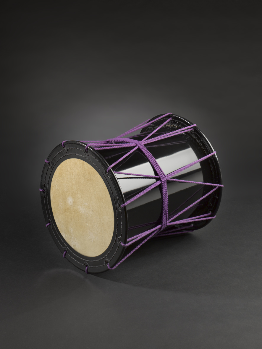 Katsugi drum shiny-black purple rope �45cm/h:53cm (629�)